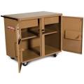 Classic Rolling Work Bench with Two Drawers Classic Rolling Work Bench with Two Drawers
