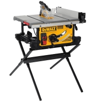 Jobsite Table Saw with Scissor Stand (10" Blade)
