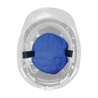 Evaporative Hard Hat Cooling Pad Color Blue