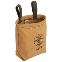 Water-Repellant Canvas Pouch with Snap Belt Loops