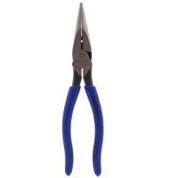 Heavy Duty Long Nose Pliers with Dipped Handle