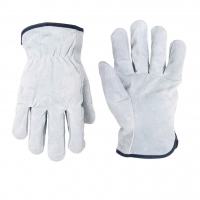 Split Cowhide Drivers Gloves (Size Large)