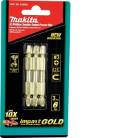 Impact Gold #3 Philips Double-Ended Power Bit - 2-1/2" (3 Pack)