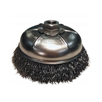 Crimped Wire Cup Brush 3" with 5/8"-11 Arbor