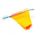 Yellow Pennant Flags