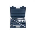 17 Piece 1/2" Drive 12-Point Socket Set 17 Piece 1/2" Drive 12-Point Socket Set