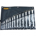 14 Piece Satin Finish SAE Combination Wrench Set 14 Piece Satin Finish SAE Combination Wrench Set