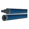 Threaded Aluminum Handle With Polytip 1-3/4" x 12 Feet Threaded Aluminum Handle With Polytip 1-3/4" x 12 Feet