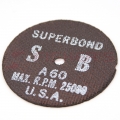 Super Bond Off Wheel Size 3 x .040 x 1/4 Inch Super Bond Off Wheel Size 3 x .040 x 1/4 Inch