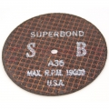 Super Bond Off Wheel Size 4 x 1/16 x 1/4 Inch Super Bond Off Wheel Size 4 x 1/16 x 1/4 Inch
