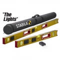 Spirit Level "The Lights" Level Kit (48" & 24") Type 196 LED Spirit Level "The Lights" Level Kit (48" & 24") Type 196 LED