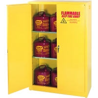 Yellow Flammable Liquid Safety Storage Cabinet (45 Gallons)