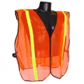 Orange Safety Vest - 1" Tape (Universal Size) Orange Safety Vest - 1" Tape (Universal Size)