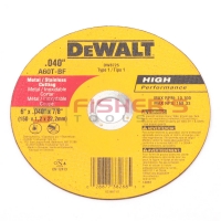 Type 1 High Performance Metal and Stainless Cutting Wheel 6" x .040" x 7/8"