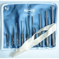 Alloy Steel Pilot Punch Kit (9 Piece Set)