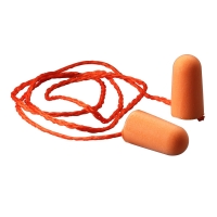 Box of Soft Corded Earplug with String