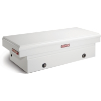 Truck Box King Size Single Lid White