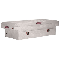 Aluminum Saddle Box Full Extra Wide with Single Lid (14.4 Cu FT)