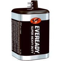 Eveready Spring Top Heavy Duty Battery, 6 Volts