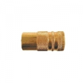 Brass 1/4" Female Body Coupler (1/4")