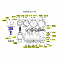 Hydraulic Draw Stud 3/8 Inch