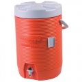 Insulated Beverage Container, Orange 3 Gallon