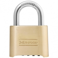 Combination Brass Padlock 1" Shackle