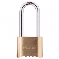 Combination Brass Padlock 2" Shackle