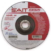 Type 27 Metal Angle Grinding Wheel 7" (7/8" Bore)