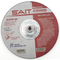 Type 27 Metal Angle Grinding Disc 9" (5/8-11" Bore)