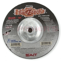 Type 27 Metal Grinding Wheel 7"