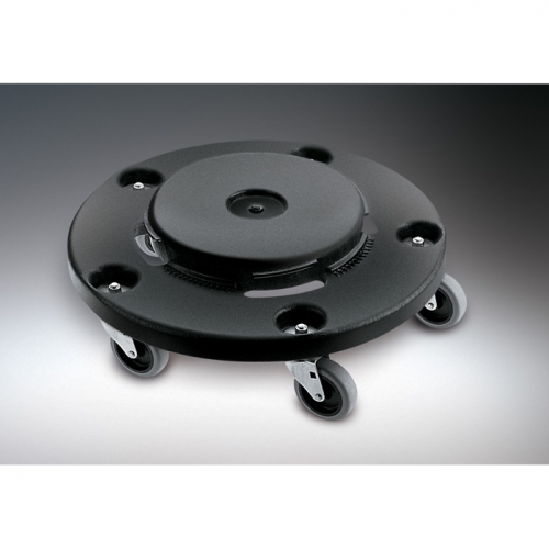 Rubbermaid 640-2640-BLK Brute Dolly for 2620 2632 2643 2655 Containers Black 