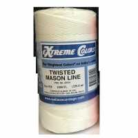 Twisted Mason Line 1100 ft White 1lb Nylon