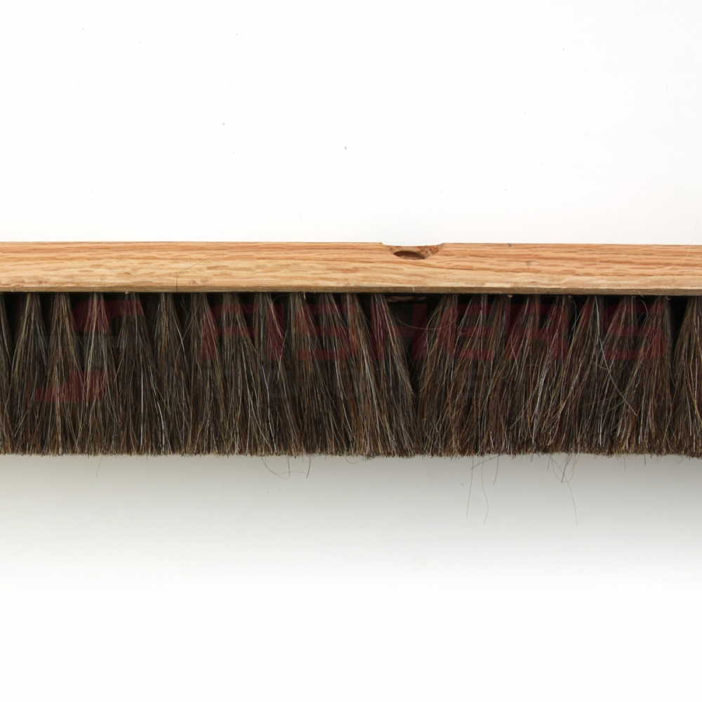 magnolia brush manufacturers 2136 H 36 wood horsehair thin finish broom