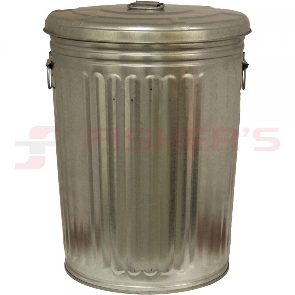 Magnolia 30 Gal Pre-Galvanized Trash Can With Lid (30 Gallon)