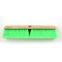 Green Nylon Flagged Wash Brush 14"