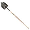 Round Point Digging Shovel Rolled Step (48")