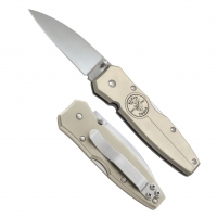 Lightweight Lockback Knife 2-3/8" Drop-Point Blade