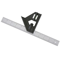 Plastic Handle Combination Square (English) 12"