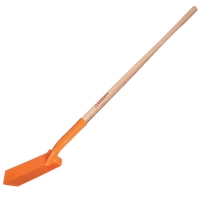 Heavy Duty Trenching/Cleanout Shovel 4 Inch with 48" Handle