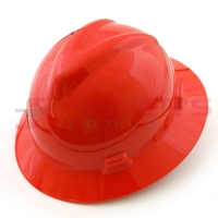 Standard Hardhat w/Fas-Trac Suspension (Red)