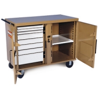 Storagemaster Rolling 8-Drawer Work Bench