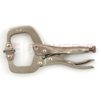 Locking Clamp with Swivel Pads 4 Inch