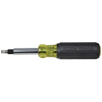 Heavy Duty Multi-Bit Screwdriver/Nut Driver with 6 Tips