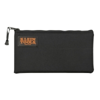 Padded Zipper Tool Bag (Black) 12"
