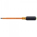Insulated Heavy-Duty Round-Shank Screwdriver - 7" with 1/4" Cabinet-Tip