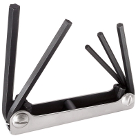 Five-Key Inch Folding Hex-Key Set