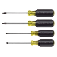 Square Recess Screwdriver 4-Piece Set