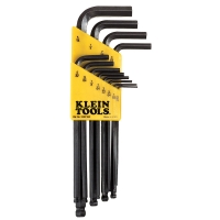 12-Piece L-Style Ball-End Hex-Key Caddy Set - Inches
