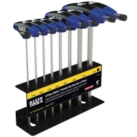 Journeyman T-Handle Hex Key 8-Piece Metric Set with Stand (9")